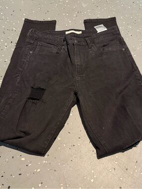 Levi's Black Women's Skinny Jeans High Waisted